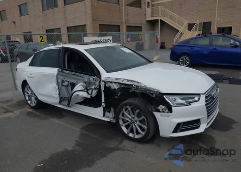 2018 Audi A4 2.0T Progressiv z USA, uszkodzony, nr VIN WAUBNAF43JA078288